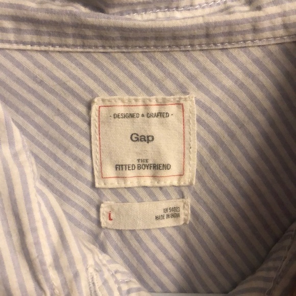 Gap striped button down - Picture 2 of 7